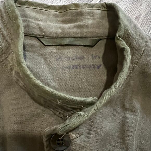 Vintage German Military Olive Field Vest L - Picture 3 of 5